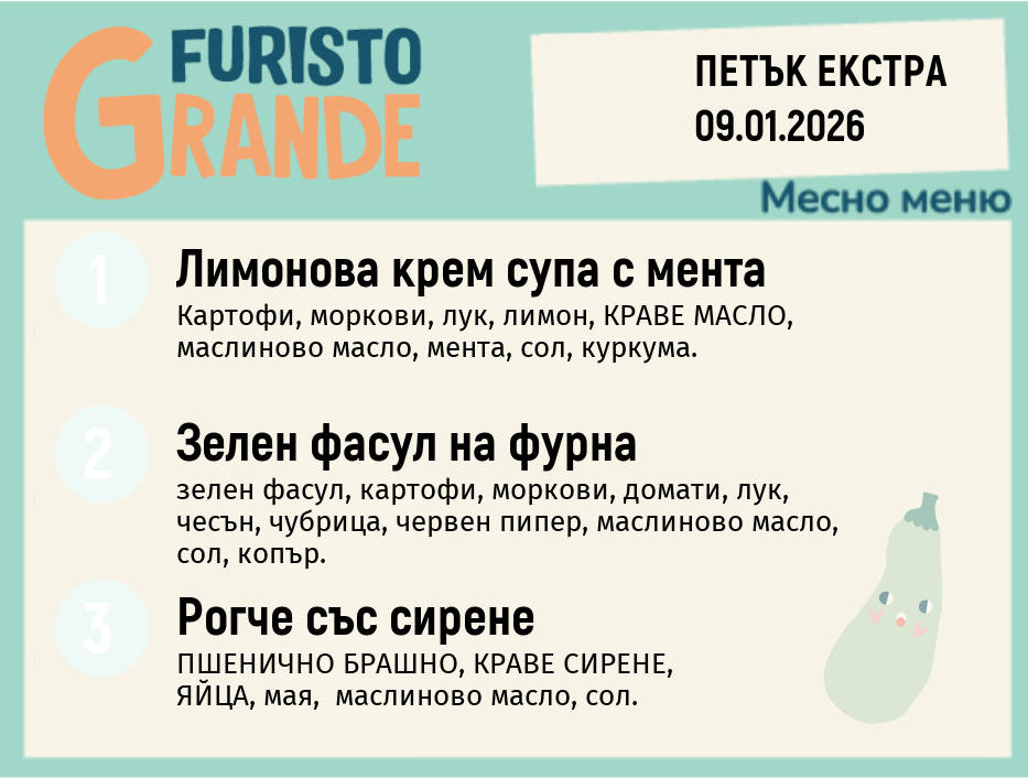 Меню 09.01 Екстра безмесно 300гр.