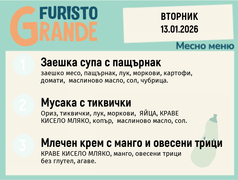 Меню 13.01 месно  300гр.