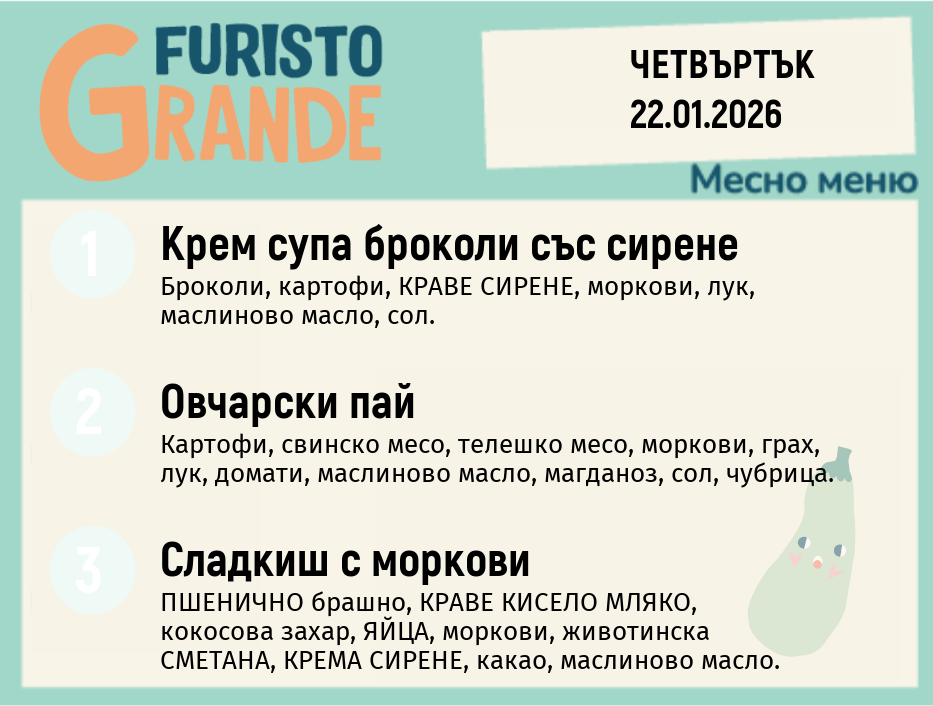 Меню 22.01 месно 300гр.