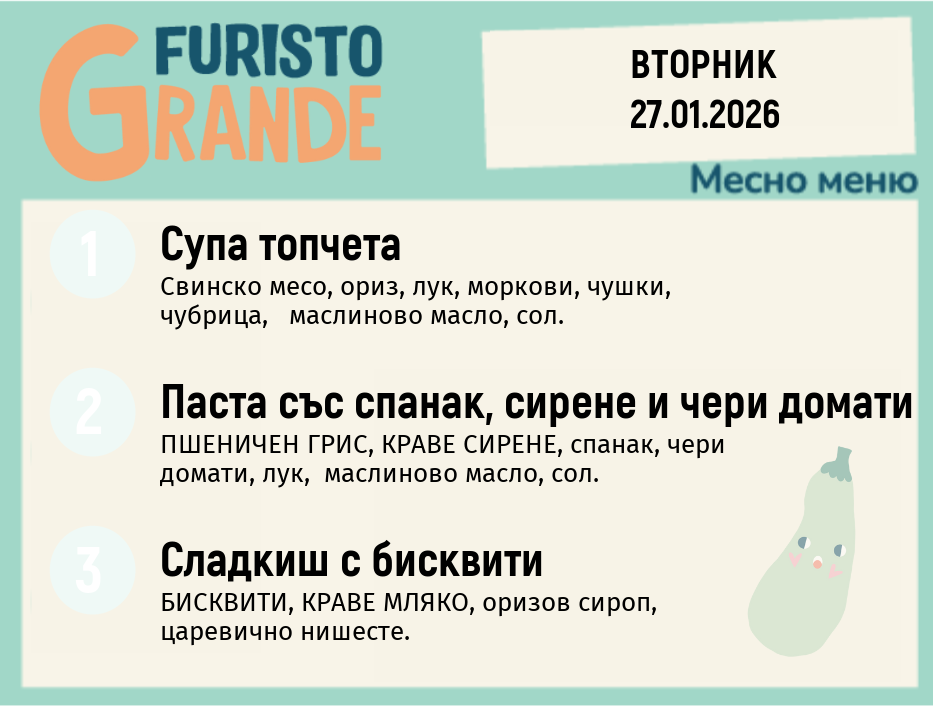 Меню 27.01 месно 300гр.