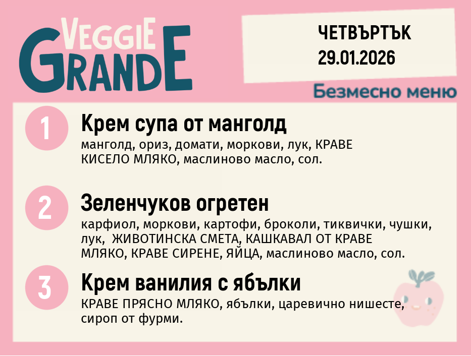 Меню 29.01 безмесно 300гр.