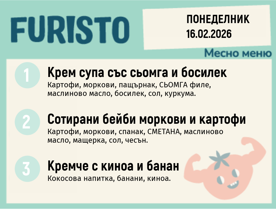 Меню 16.02 месно 200гр.