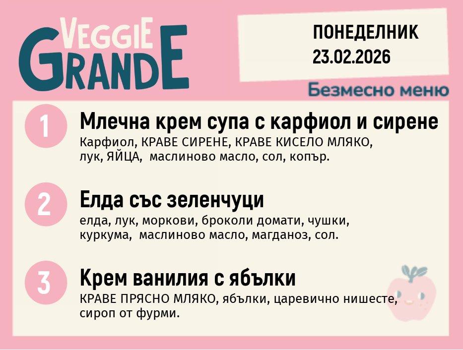 Меню 23.02 безмесно 300гр.