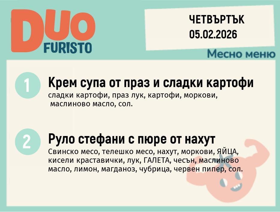 Меню 05.02 DUO 200гр.