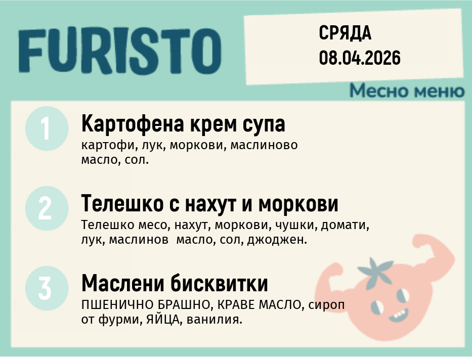 Меню 08.04 месно 200гр.