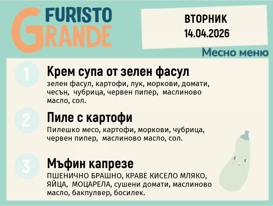 Меню 14.04 месно 300гр.