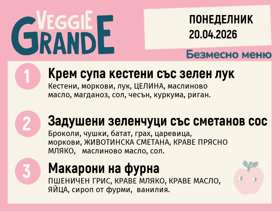 Меню 20.04 безмесно 300гр.