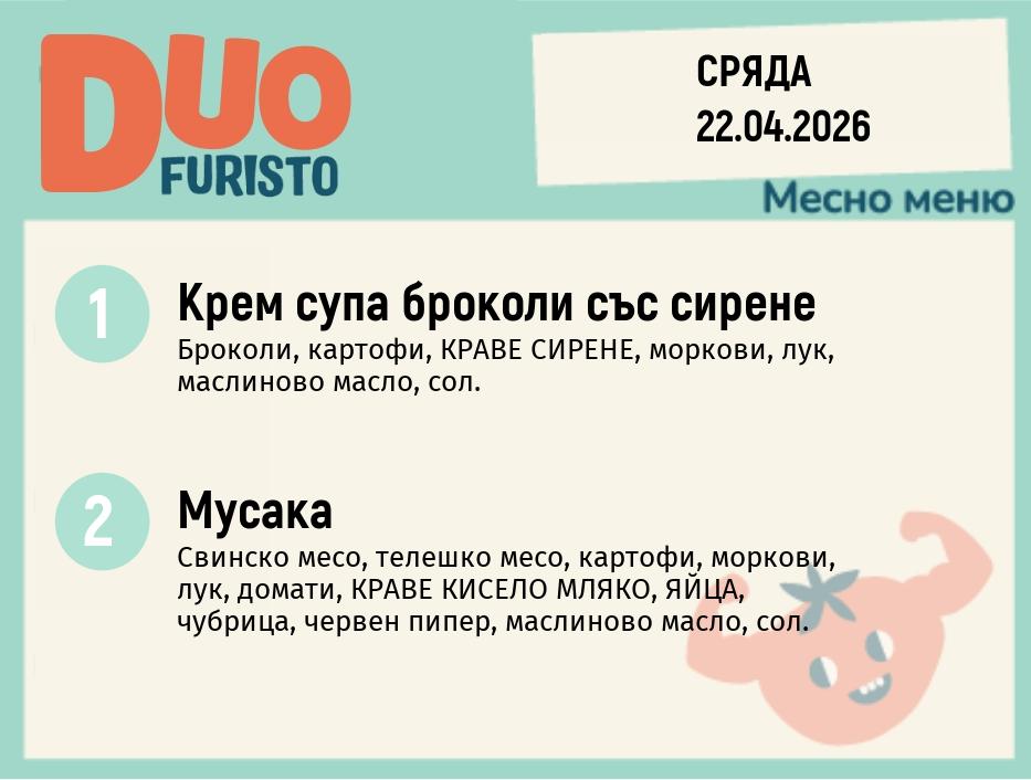 Меню 22.04 DUO 200гр.