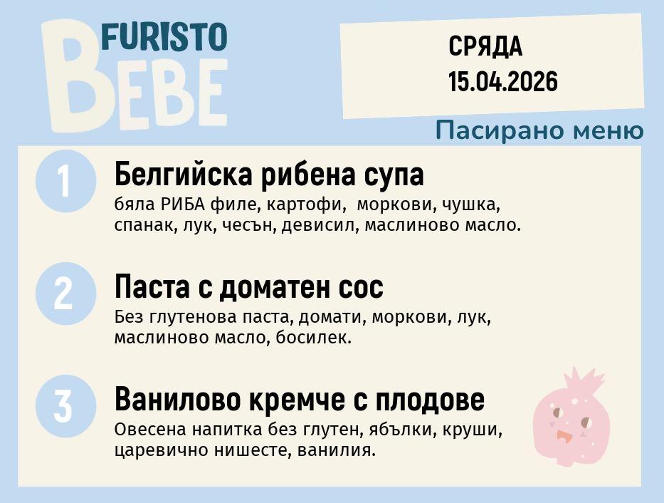 Меню 15.04 Bebe 200гр. 