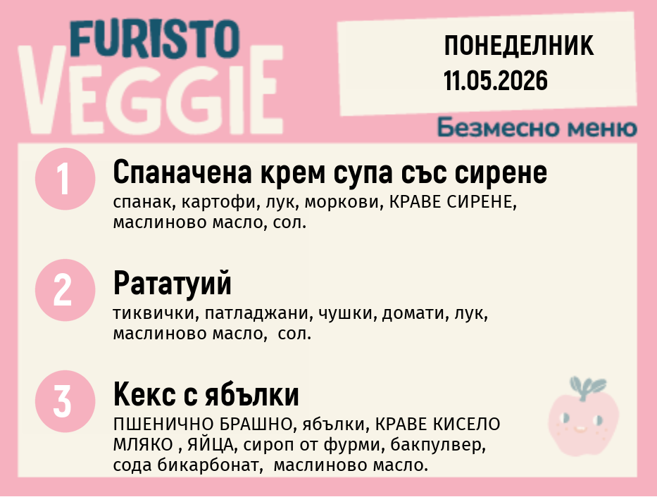 Меню 11.05 безмесно 200гр.