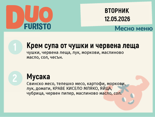 Меню 12.05 DUO 200гр.