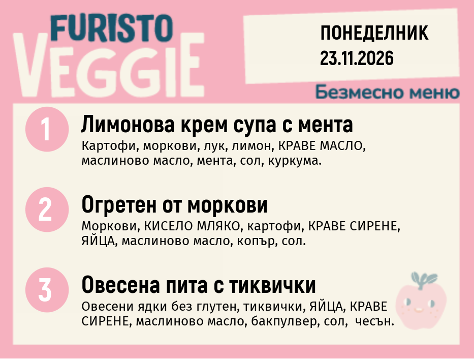 Меню 23.11 безмесно 200гр.