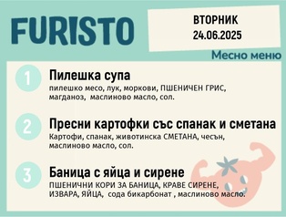 Меню 24.06 месно 200гр.