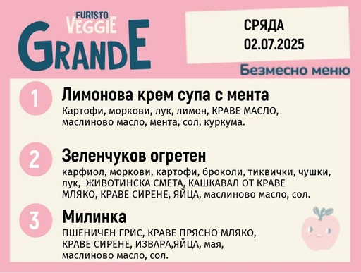 [DY.05.25.5267] Меню 02.07 безмесно 300гр.