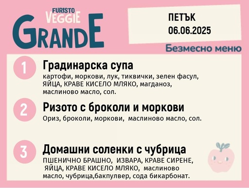 [DY.05.25.5281] Меню 06.06 безмесно 300гр. 