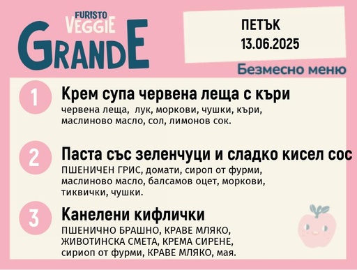 [DY.05.25.5293] Меню 13.06 безмесно 300гр. 