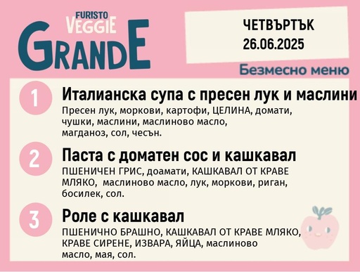[DY.05.25.5315] Меню 26.06 безмесно 300гр. 