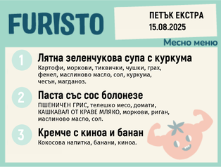Меню 15.08 Екстра месно 200гр.