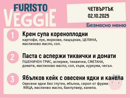 [DY.08.25.6281] Меню 02.10 безмесно 200гр.