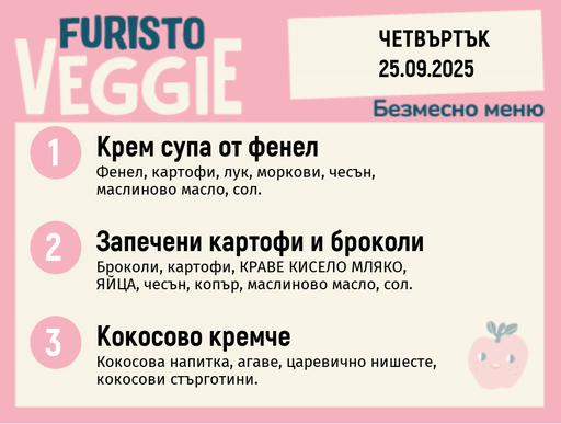 [DY.08.25.6269] Меню 25.09 безмесно 200гр.