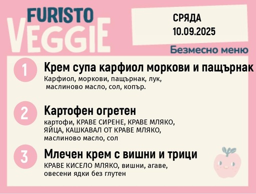 [DY.08.25.6357] Меню 10.09 безмесно 300гр.
