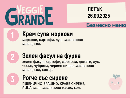 [DY.08.25.6384] Меню 26.09 безмесно 300гр. 