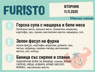 Меню 11.11 месно  200гр.