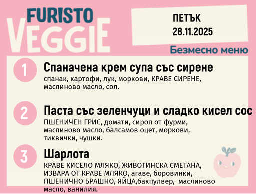 [DY.10.25.7079] Меню 28.11 безмесно 200гр. 