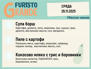 Меню 26.11 месно 300гр.