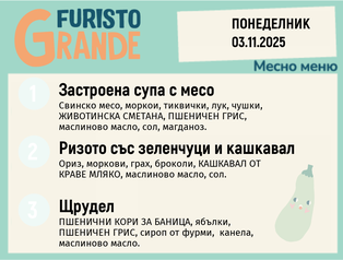 Меню 03.11 месно 300гр.