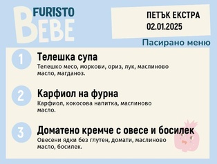 Меню 02.01 Екстра Bebe 200гр. 