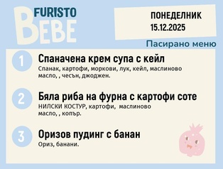 Меню 15.12 Bebe 200гр.