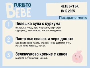 Меню 18.12 Bebe 200гр.