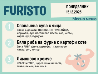 Меню 15.12 месно 200гр.