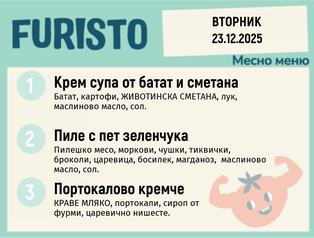 Меню 23.12 месно 200гр.