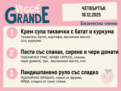 [DY.11.25.7670] Меню 18.12 безмесно 300гр.