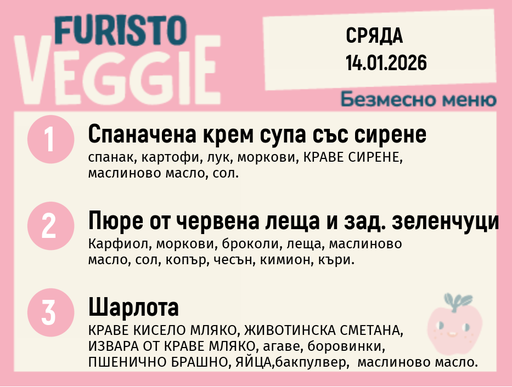 [DY.12.25.8143] Меню 14.01 безмесно 200гр.