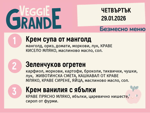 [DY.12.25.8265] Меню 29.01 безмесно 300гр.