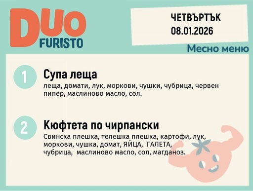 [DY.12.25.8430] Меню 08.01 DUO 200гр.