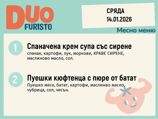 [DY.12.25.8435] Меню 14.01 DUO 200гр.