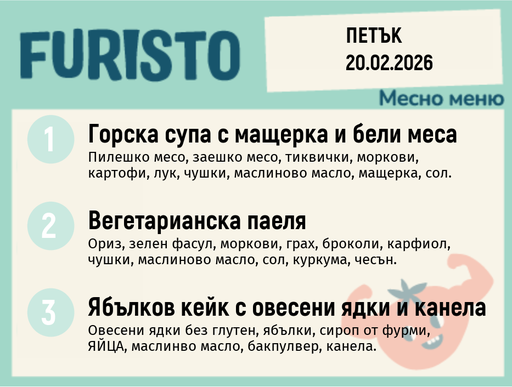 [DY.01.26.8580] Меню 20.02 месно 200гр.