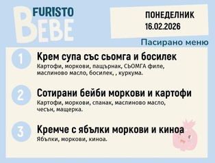 Меню 16.02 Bebe 200гр.