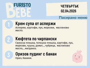 Меню 02.04 Bebe 200гр.