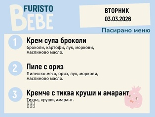 Меню 03.03 Bebe 200гр. 