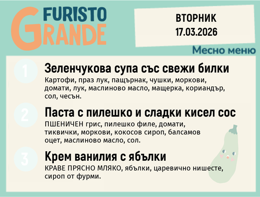 [DY.02.26.9162] Меню 17.03 месно 300гр.