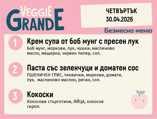 [DY.03.26.9629] Меню 30.04 безмесно 300гр.