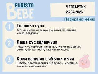 Меню 23.04 Bebe 200гр.