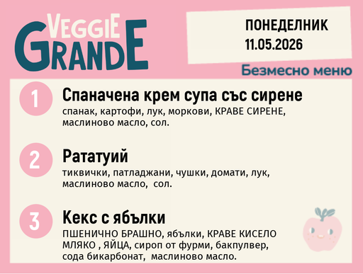 [DY.04.26.9972] Меню 11.05 безмесно 300гр.