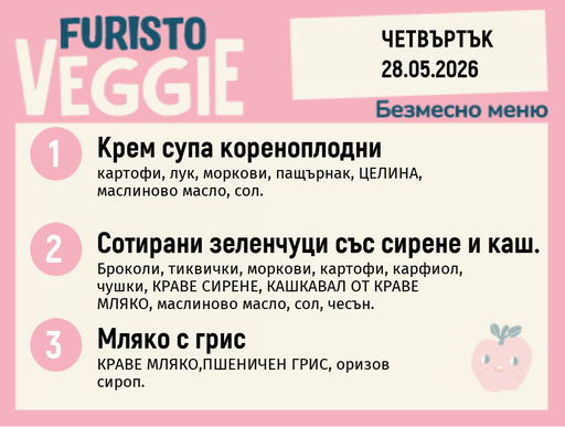 [DY.04.26.9909] Меню 28.05 безмесно 200гр.