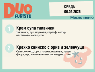 Меню 06.05 DUO 200гр.